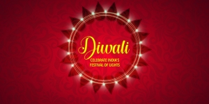 Diwali red FB AD