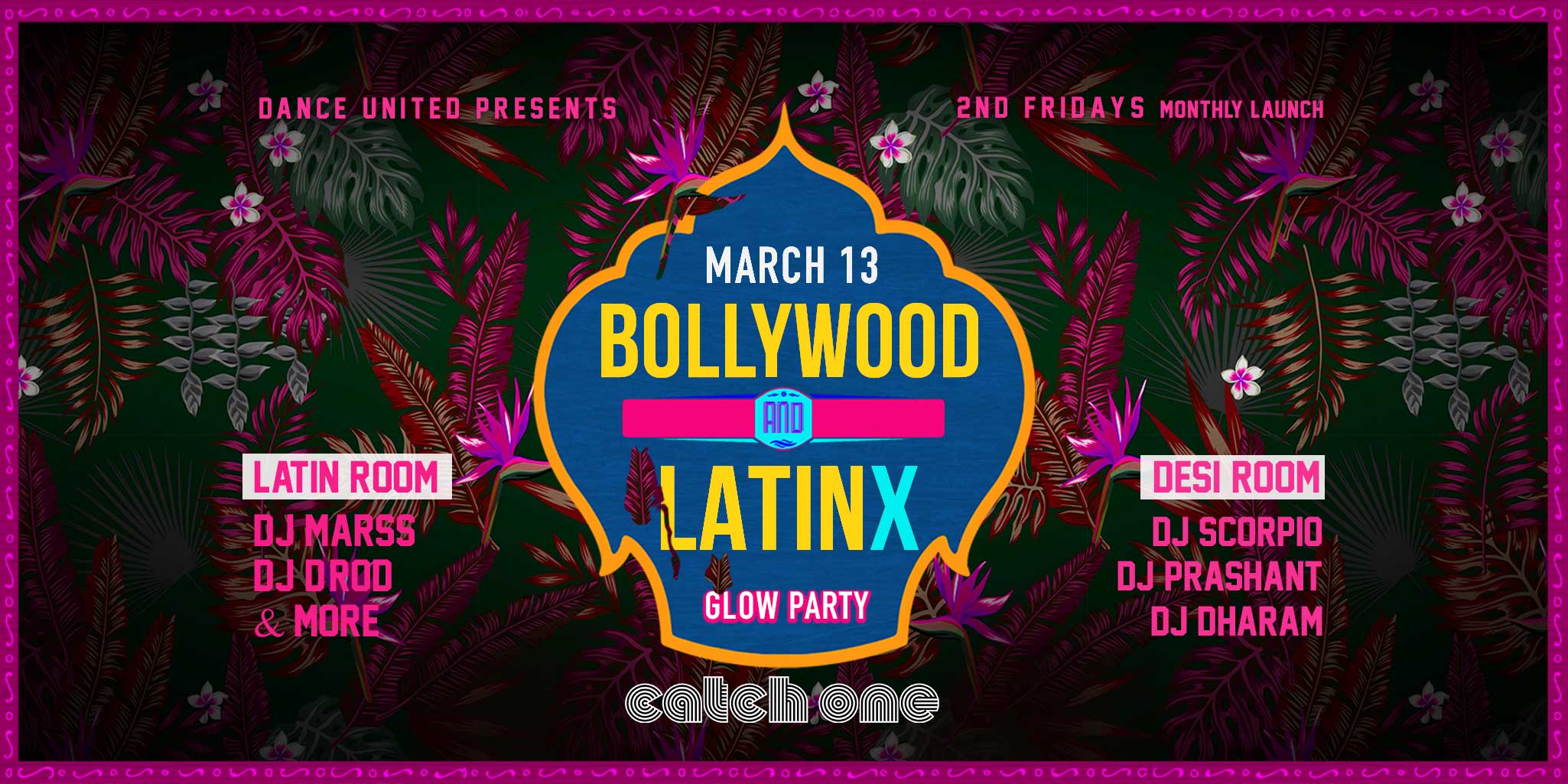 Bollywood & Latin Glow Party in Los Angeles