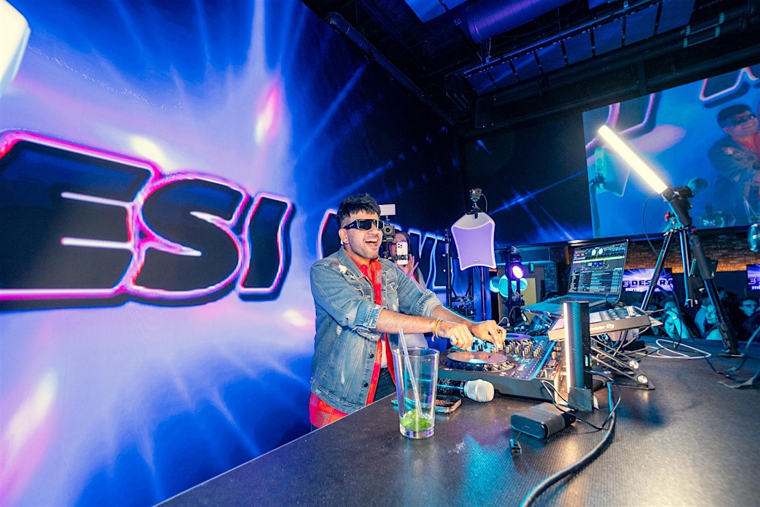 DJ Prashant on DJ console